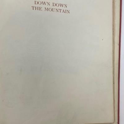 Down Down the Mountain, by Ellis Credle, Copr. 1934 Thomas Nelson and Sons