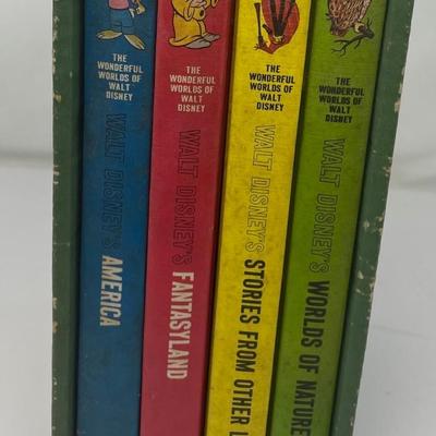 The Wonderful Wolrd of Walt Disney, Set of Four Books