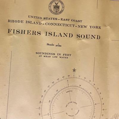 CHART: UNITED STATES - EAST COAST/ RHODE ISLAND - CONNECTICUT - NEW YORK/ Fishers Island