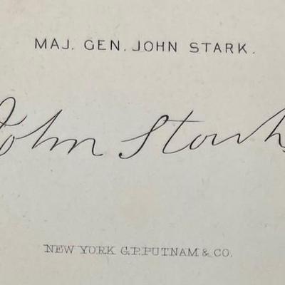 Maj. Gen. John Stark G. P. Putnam & Co.