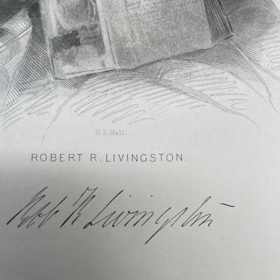 Robert R. Livingston H. B. Hall