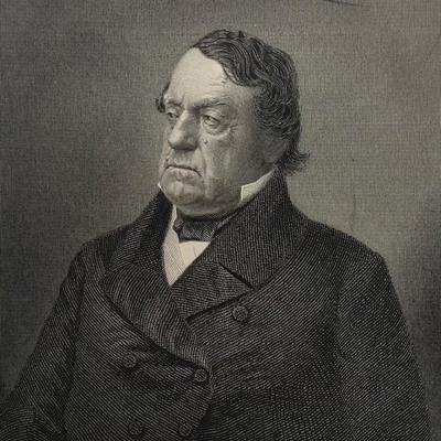 Lewis Cass Engraved by W. G. Jackman