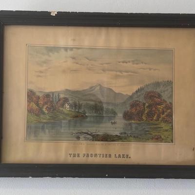 Litho, Haskell & Allen, The Frontier Lake
