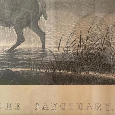 Litho, JH Bufford's Sons, The Sanctuary