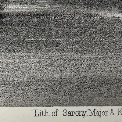 Sarony, Major &  Knapp Lith, The Needles (Mojave Range)