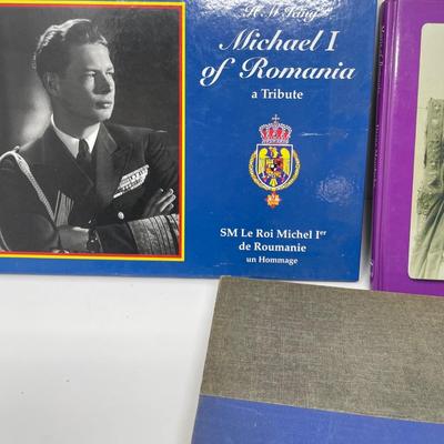 Collection 3 Books Romania Royal Family