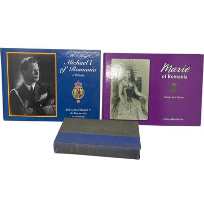 Collection 3 Books Romania Royal Family
