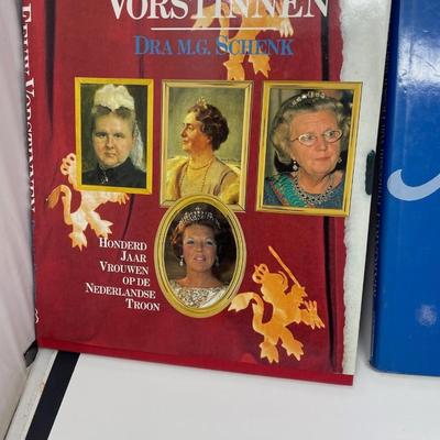 Collection 4 Books Netherlands Royal Family