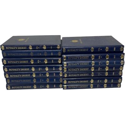 Collection 14 Volumes European Royalty Digest