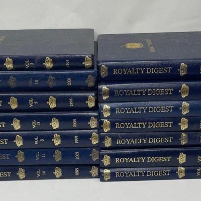 Collection 14 Volumes European Royalty Digest