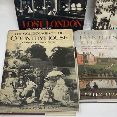 Book Collection 5 British, German Country Homes