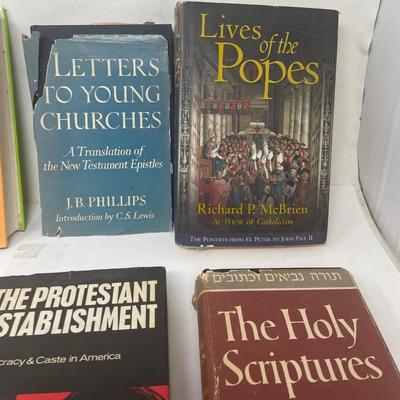Collection of 9 Books on Religions/Christianity