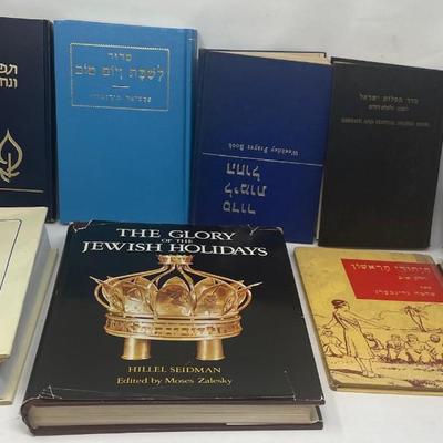 Collection of 9 Books on Jewish Religion