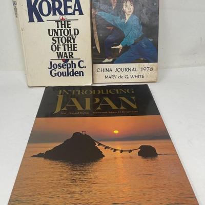 Collection of 3 Korean, Japanese, Chinese Books
