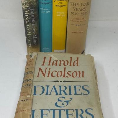 Collection of 5 Books on Harold Nicolson