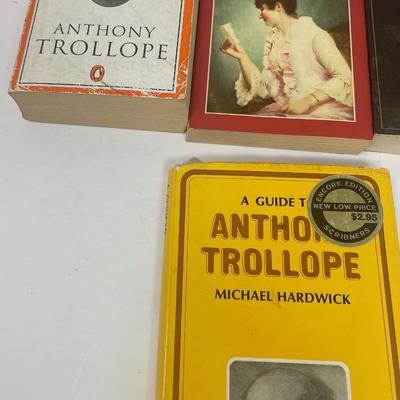 Collection of 5 Books by or about Anthony Trollope