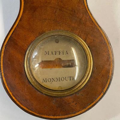 BAROMETER ENGLISH c.1890s MAFFIA MONMOUTH