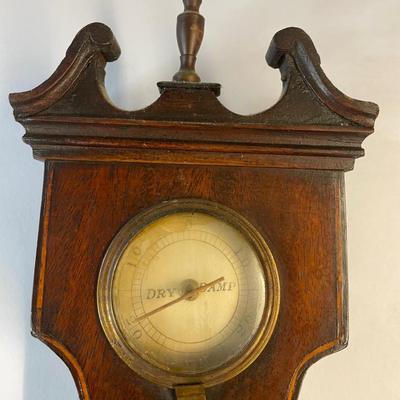 BAROMETER ENGLISH c.1890s MAFFIA MONMOUTH