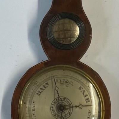 P SALVADE WARRANTED BAROMETER ENGLISH c.1890s #3