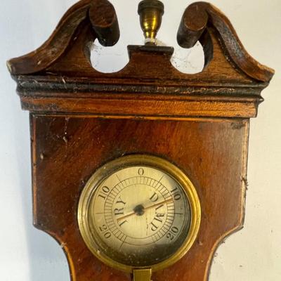 P SALVADE WARRANTED BAROMETER ENGLISH c.1890s #3