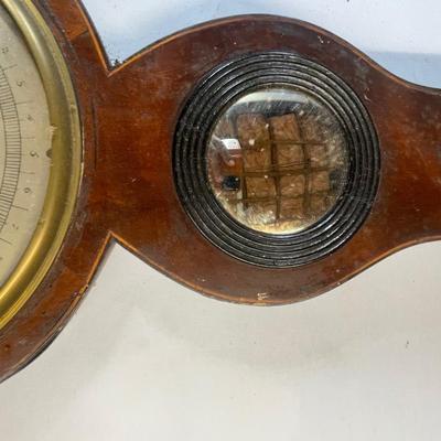 P SALVADE WARRANTED BAROMETER ENGLISH c.1890s #3