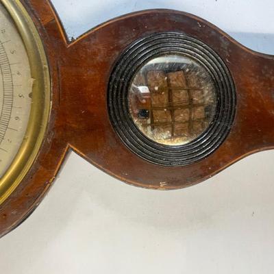 P SALVADE WARRANTED BAROMETER ENGLISH c.1890s #3