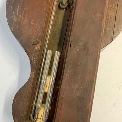 P SALVADE WARRANTED BAROMETER ENGLISH c.1890s #3