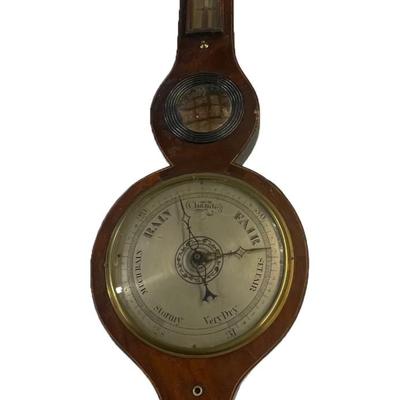 P SALVADE WARRANTED BAROMETER ENGLISH c.1890s #3