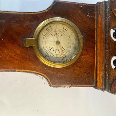 P SALVADE WARRANTED BAROMETER ENGLISH c.1890s #3