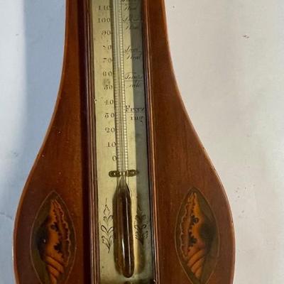 A TURONI & CO. GREVIL ST. HOLBORN LONDON BAROMETER ENGLISH c.1890s