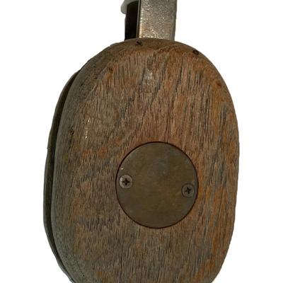 Maritime Wood Block Tackle Pulley