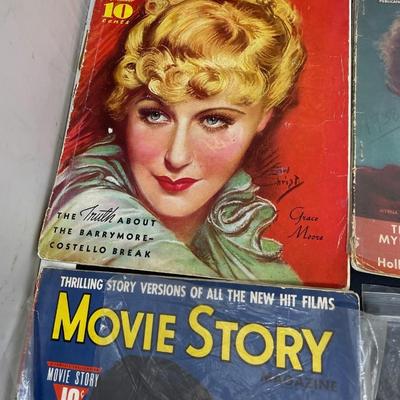 Collection 8 Screen/Modern Screen Movie Stories 1930's