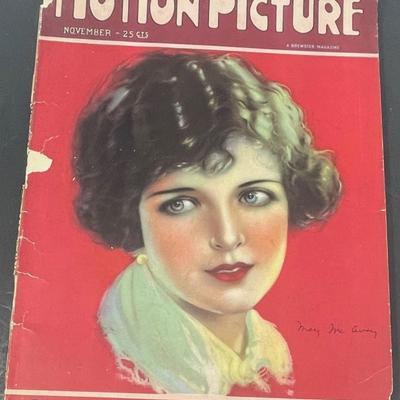 1930's Motion Picture Magazine