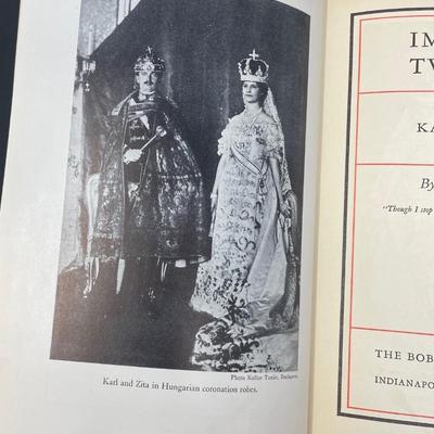 Royal Books on Prince Karl and Zita of Hungry