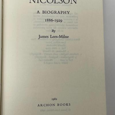 Harold Nicolson, James Lees-Milne