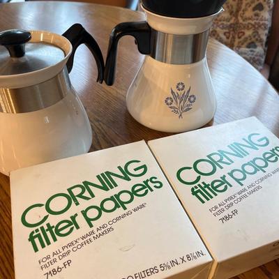 K88- Corning coffee pots