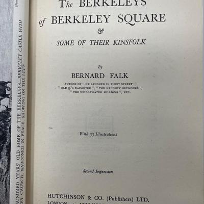 The Berkeleys of Berkley Square, Bernard Falk