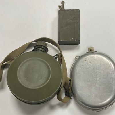 US Army Canteen and Lub Oil Collection