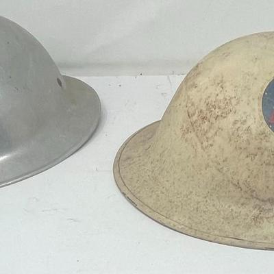 WWII Air Warden Civil Defense Helmet / WWII Squadron Helmet