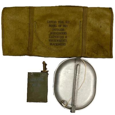 WWII US ARMY TOOL KIT/ CANTEEN KIT