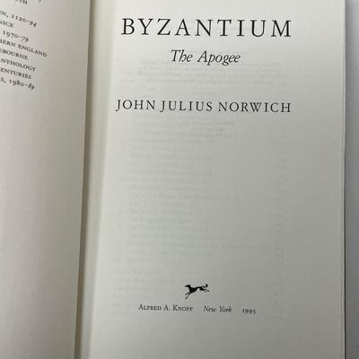 Byzantium - The Apogee, John Julius Norwich