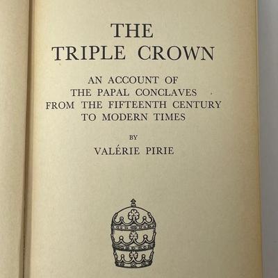 The Triple Crown, Valerie Pirie