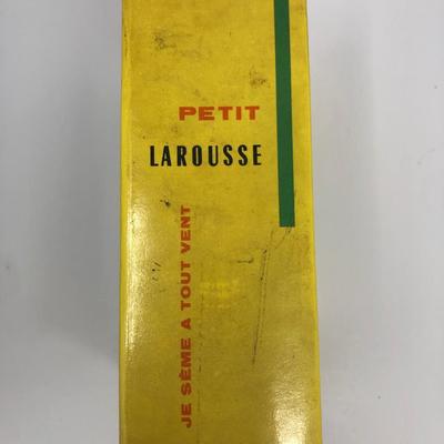 Petit Larousse 1962 Edition.
