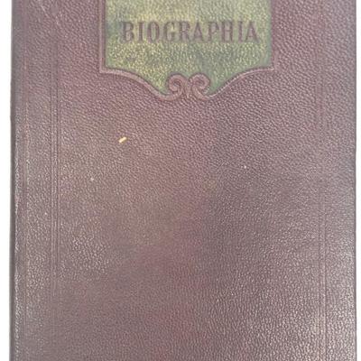 Biographia Annuaire Pour L'Amerique Du Nord. 1929-1930 Edition.