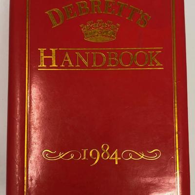 Debrett's Handbook 1984. 1984 Edition.