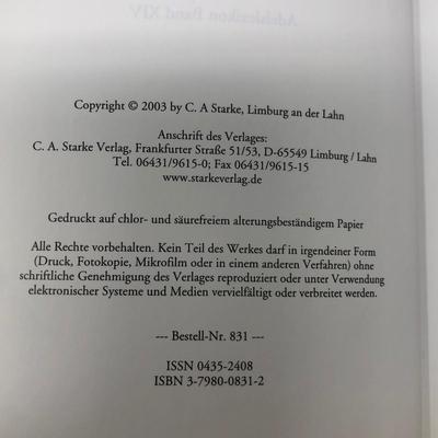 Genealogisches Handbuch Des Adeles & Adelslexikon.