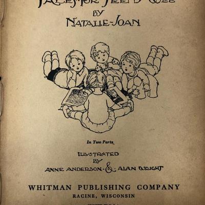 Natalie Joan: Tales For Teeny-Wee In Two Parts. 1935 Edition