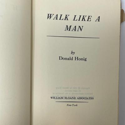 Donald Honig, Walk Like a Man