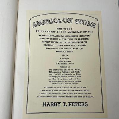 Harry T Peters, America on Stone 1931