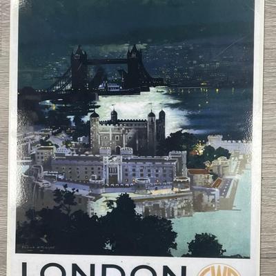 London GWR advertising Sign
